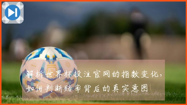 解析世界杯投注官网的指数变化，如何判断赔率背后的真实意图