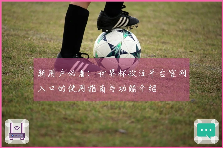 新用户必看：世界杯投注平台官网入口的使用指南与功能介绍