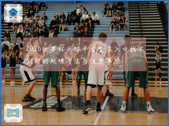 2026世界杯买球平台登录入口找不到时的处理方法与注意事项