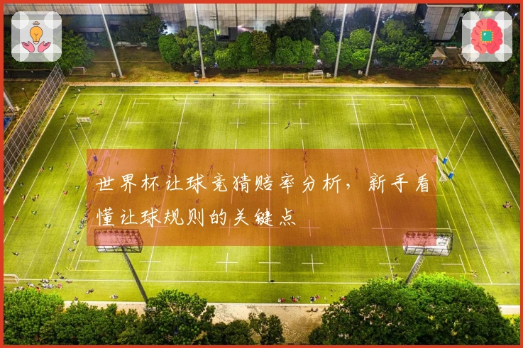 世界杯让球竞猜赔率分析，新手看懂让球规则的关键点